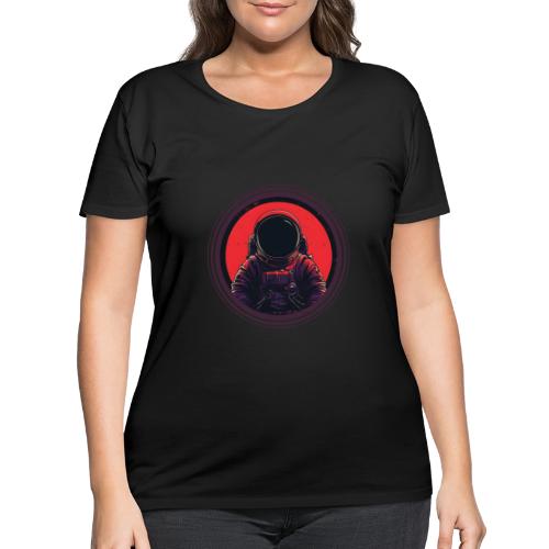 Astronaut: The universe is calling! - Women's Curvy T-Shirt
