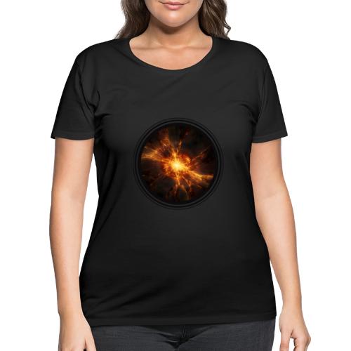 Big Bang: The Beginning of everything - Women's Curvy T-Shirt