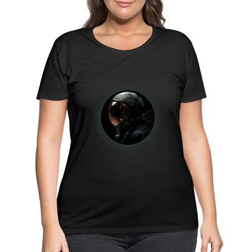 Astronaut: Reach for the stars - Women's Curvy T-Shirt