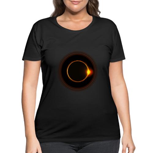 Solar Eclipse - Women's Curvy T-Shirt
