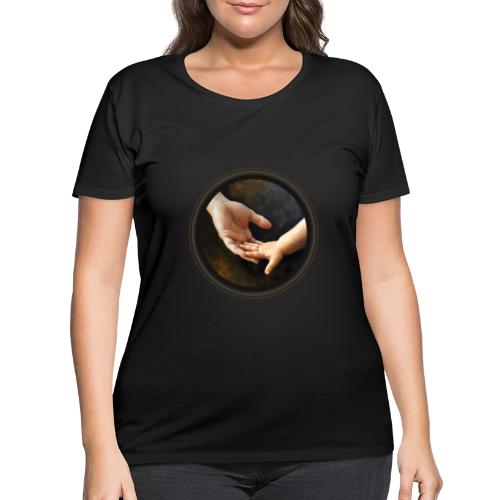 Hand in hand - Women's Curvy T-Shirt
