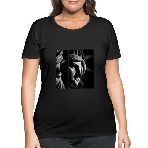 USA: Shadow of Liberty - Women's Curvy T-Shirt