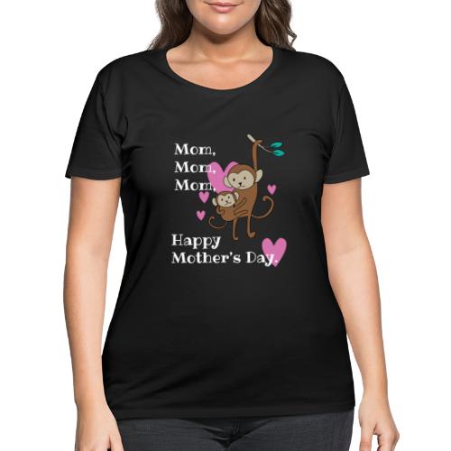 Happy Mother s Day love - Women's Curvy T-Shirt