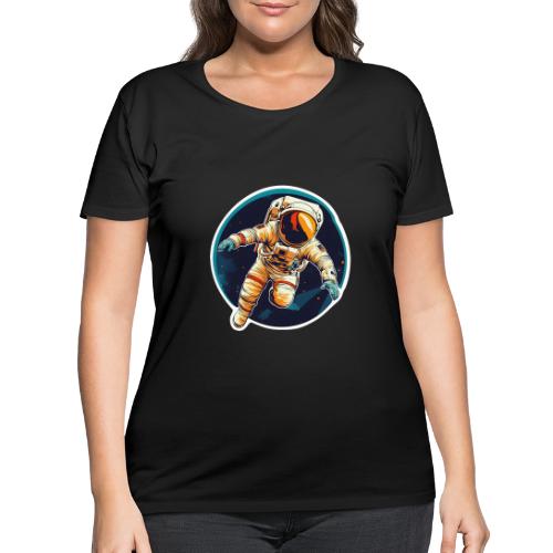 Astronaut: Dream, explore, discover! - Women's Curvy T-Shirt
