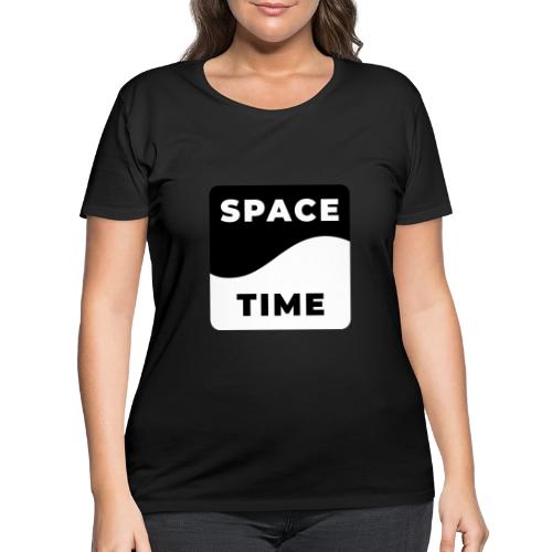 Space-time: Warped Reality - Women's Curvy T-Shirt