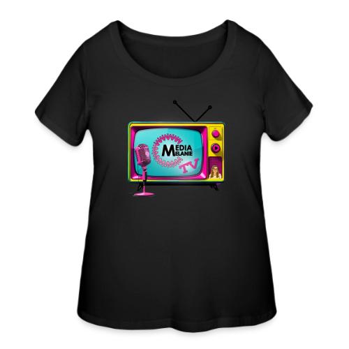 Media Melanie TV - Women's Curvy T-Shirt