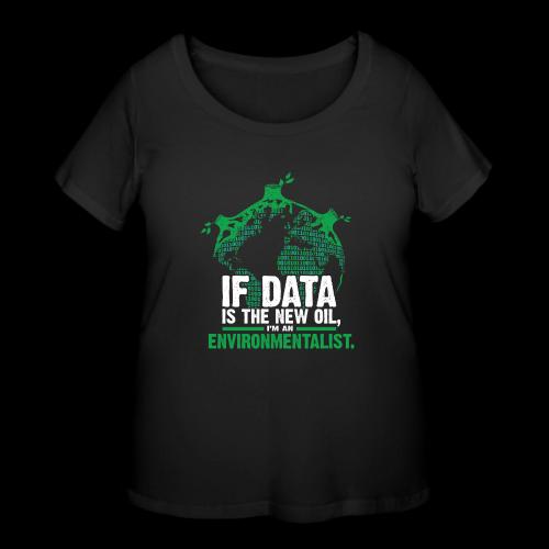 Data Environmentalist - Women's Curvy T-Shirt