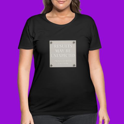 Results - White - Women's Curvy T-Shirt