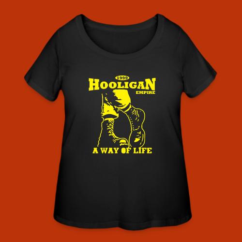 Boots A Way of Life Hooligan Empire - Women's Curvy T-Shirt