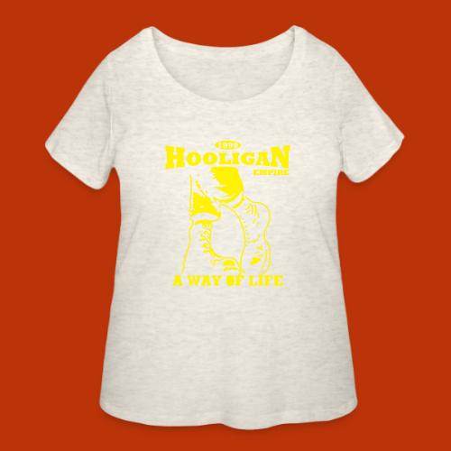 Boots A Way of Life Hooligan Empire - Women's Curvy T-Shirt
