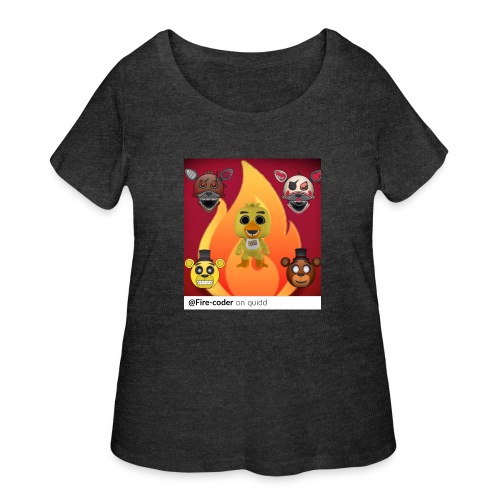 Firecoder Plays - Women's Curvy T-Shirt