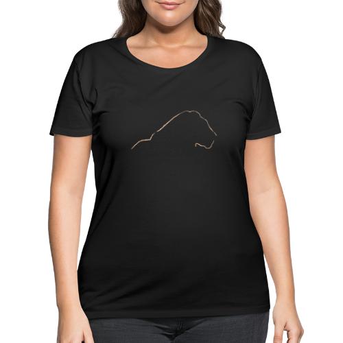 Sunrise Silhouette - Women's Curvy T-Shirt