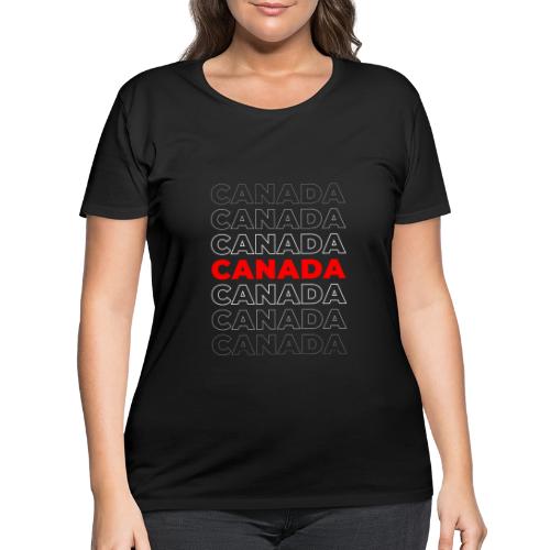 True North Tribute – Canada - Women's Curvy T-Shirt