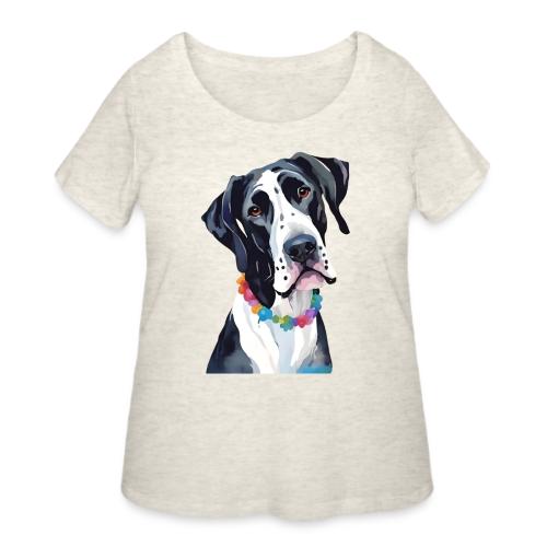 Tank - Great Dane - Women's Curvy T-Shirt