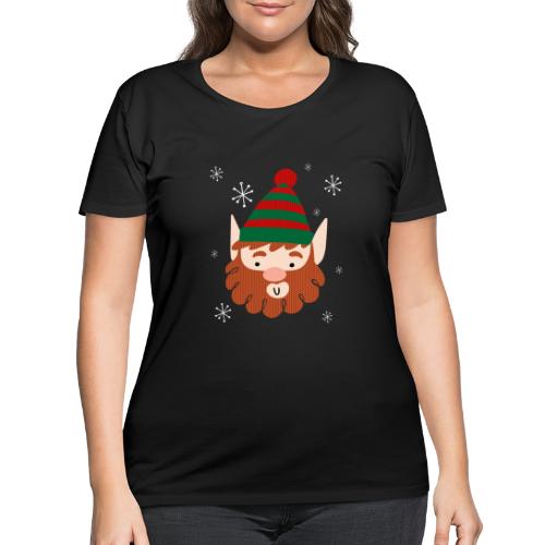 Cool Santas Elf - Women's Curvy T-Shirt