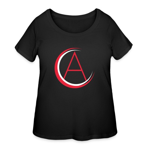 ahbcc logo - Women's Curvy T-Shirt