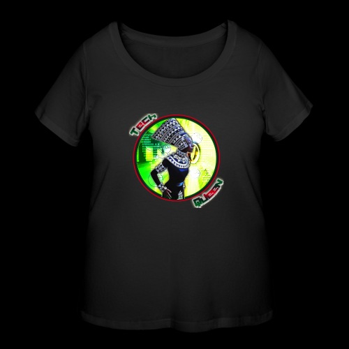 Tech Queen - Women's Curvy T-Shirt
