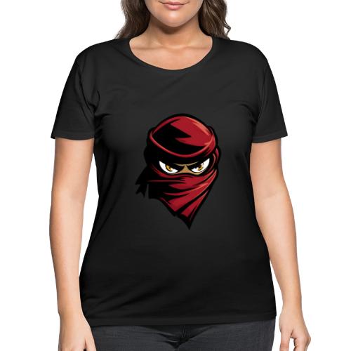 Scarlet Shadow Ninja - Women's Curvy T-Shirt