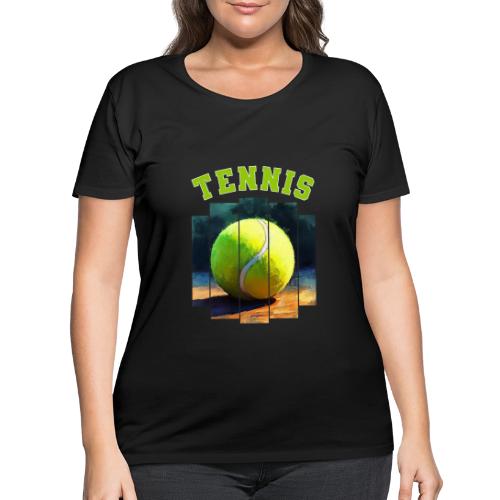 Tennis Vibes Only - Women's Curvy T-Shirt