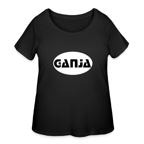 ganja - Women's Curvy T-Shirt