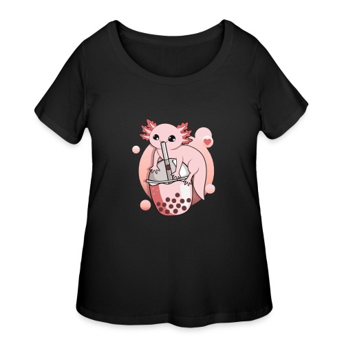 pink cute - Women's Curvy T-Shirt