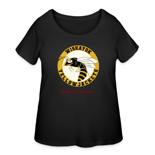 Wiskayok Yellowjackets - Women's Curvy T-Shirt