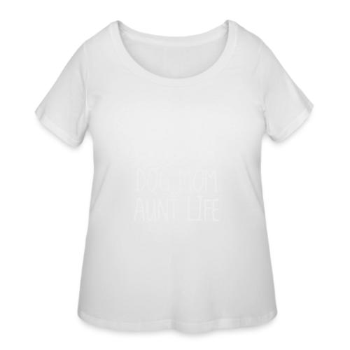 Rocking the Dog Mom and - Women's Curvy T-Shirt