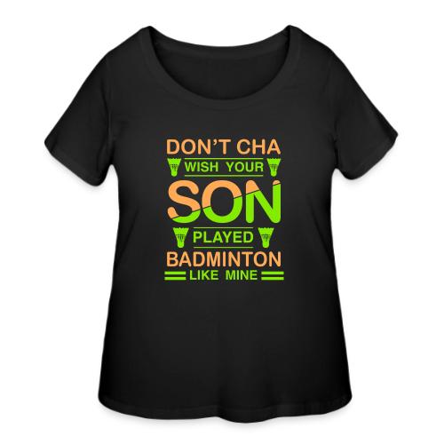 Badminton Son - Women's Curvy T-Shirt