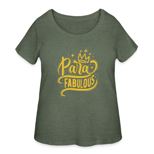 Para Fabulous - Women's Curvy T-Shirt