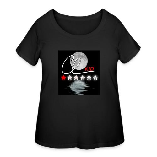 Killin Em Softly Album Art - Women's Curvy T-Shirt