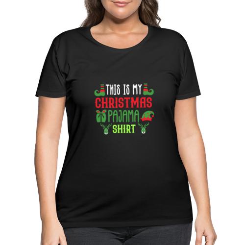 This Is My Hallmarks Movie Watching Men gifts tee - Women's Curvy T-Shirt