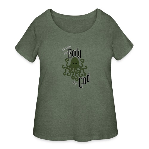 I have the Body of an Old God - Women's Curvy T-Shirt