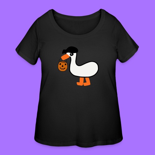 Emo Goose (Halloween 2021) - Women's Curvy T-Shirt