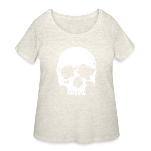 Skull - Women's Curvy T-Shirt
