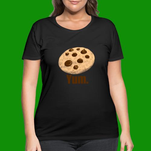 Yum Cookies - Women's Curvy T-Shirt