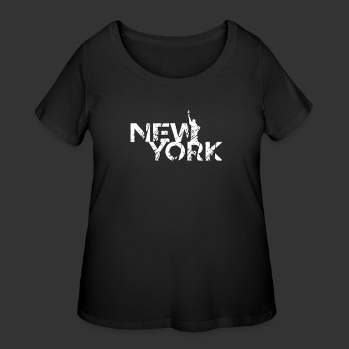 New York (Flexi Print) - Women's Curvy T-Shirt