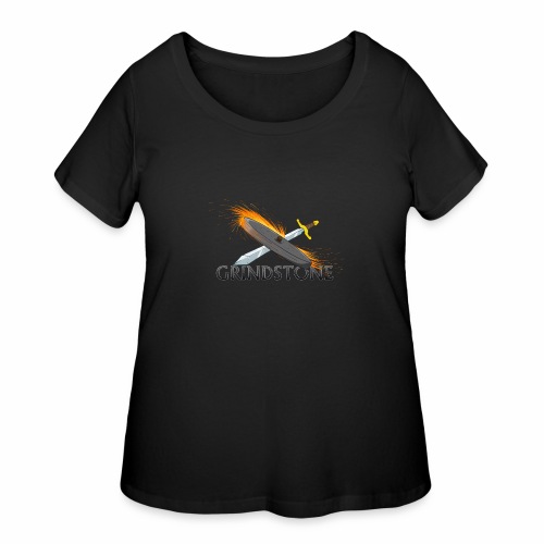 Grindstone Logo - Women's Curvy T-Shirt