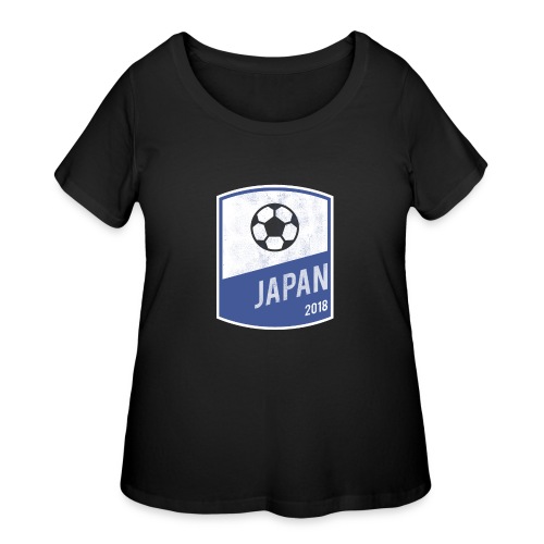 Japan Team - World Cup - Russia 2018 - Women's Curvy T-Shirt