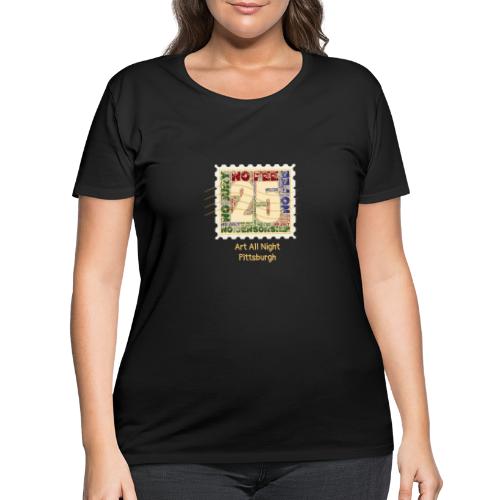 AAN Stamp - Women's Curvy T-Shirt
