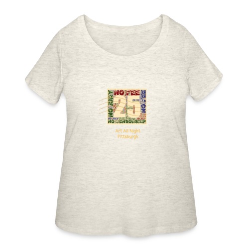 AAN Stamp - Women's Curvy T-Shirt