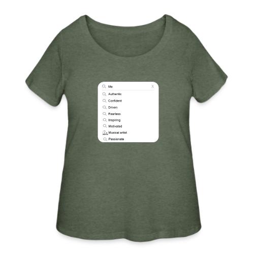 Search Me - Women's Curvy T-Shirt