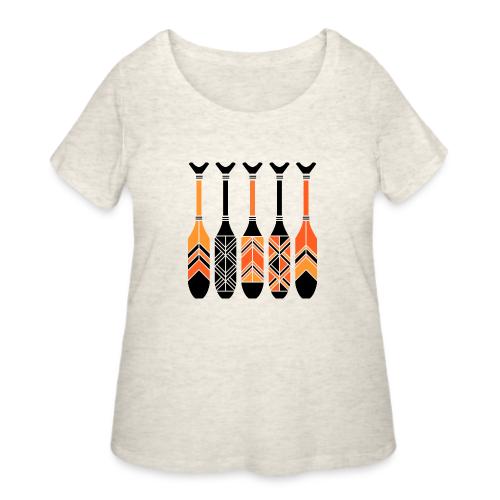 Umbelas Pataxo - Women's Curvy T-Shirt