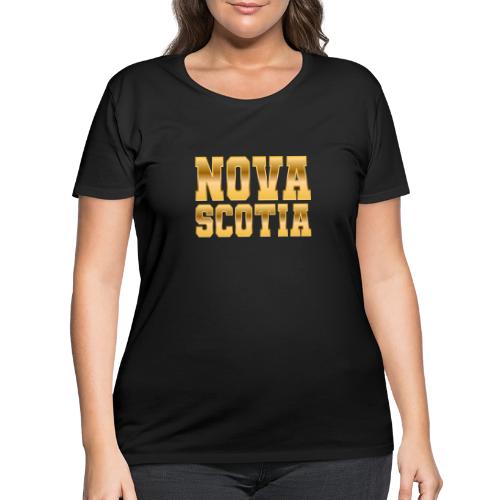 Nova Scotia - Women's Curvy T-Shirt