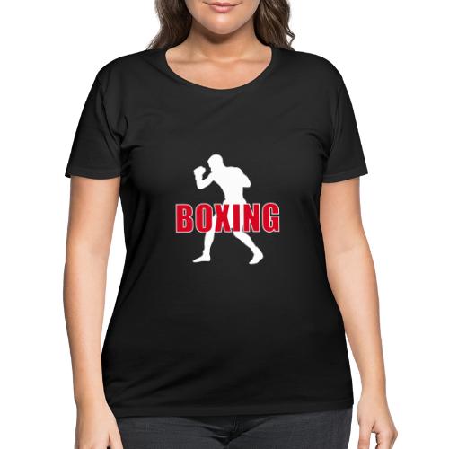 Boxing Force - Women's Curvy T-Shirt