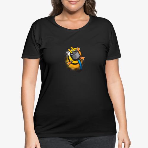 power plus - Women's Curvy T-Shirt