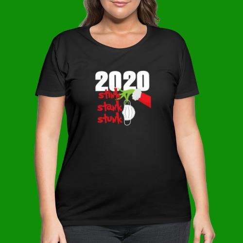 2020 Stink Stank Stunk Christmas - Women's Curvy T-Shirt