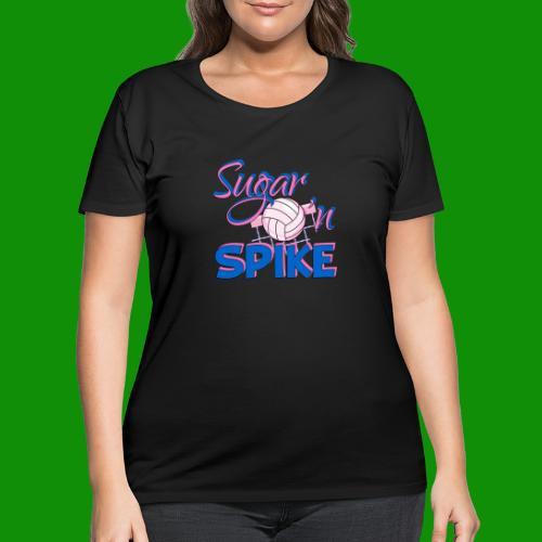 Sugar & SpikeVolleyball - Women's Curvy T-Shirt