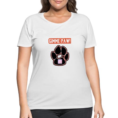 Jack-Jack’s Paw (Proceeds go to ASPCA!) - Women's Curvy T-Shirt