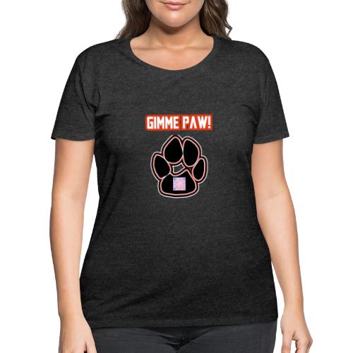 Jack-Jack’s Paw (Proceeds go to ASPCA!) - Women's Curvy T-Shirt