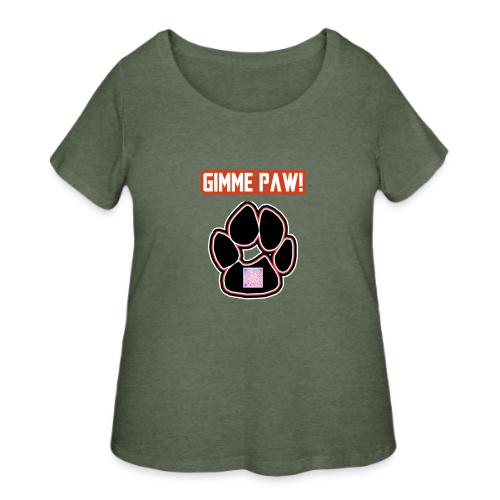 Jack-Jack’s Paw (Proceeds go to ASPCA!) - Women's Curvy T-Shirt